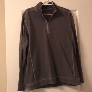 Tommy Bahama Quarter Zip - Gray - large